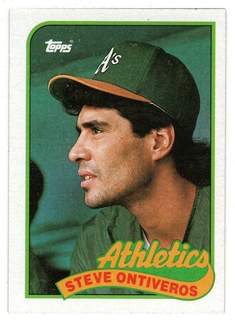 Steve Ontiveros - Oakland Athletics (MLB Baseball Card) 1989 Topps # 692 Mint