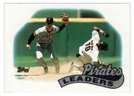 Pittsburgh Pirates - Team Leaders (MLB Baseball Card) 1989 Topps # 699 Mint