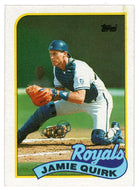 Jamie Quirk - Kansas City Royals (MLB Baseball Card) 1989 Topps # 702 Mint