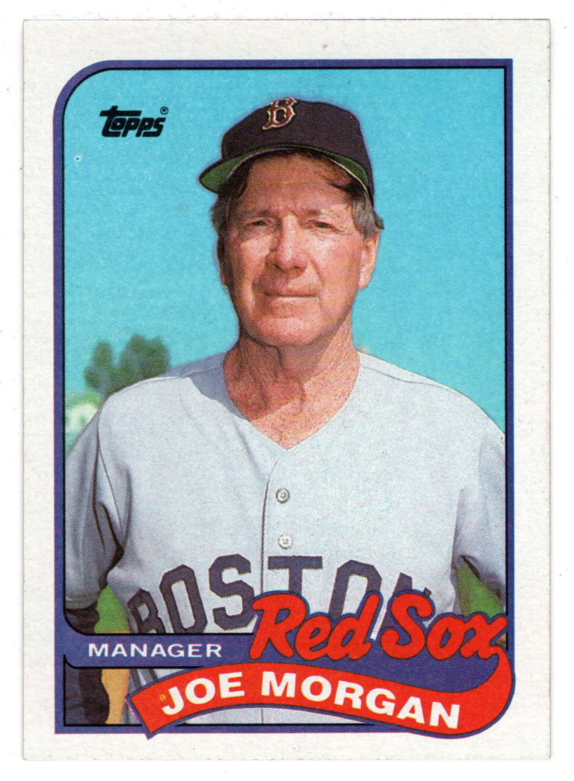 Joe Morgan - Boston Red Sox - Manager (MLB Baseball Card) 1989 Topps # 714 Mint