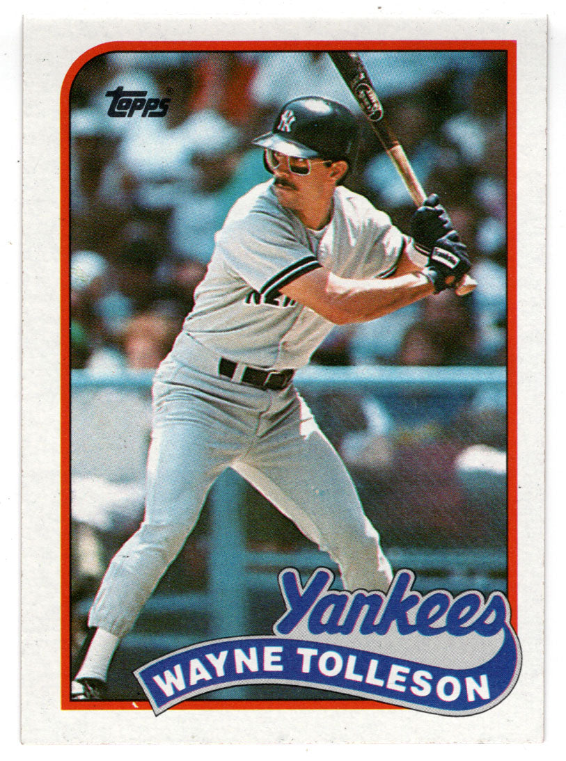 Wayne Tolleson - New York Yankees (MLB Baseball Card) 1989 Topps # 716 Mint