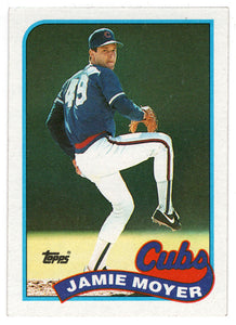 Jamie Moyer - Chicago Cubs (MLB Baseball Card) 1989 Topps # 717 Mint