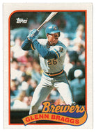 Glenn Braggs - Milwaukee Brewers (MLB Baseball Card) 1989 Topps # 718 Mint