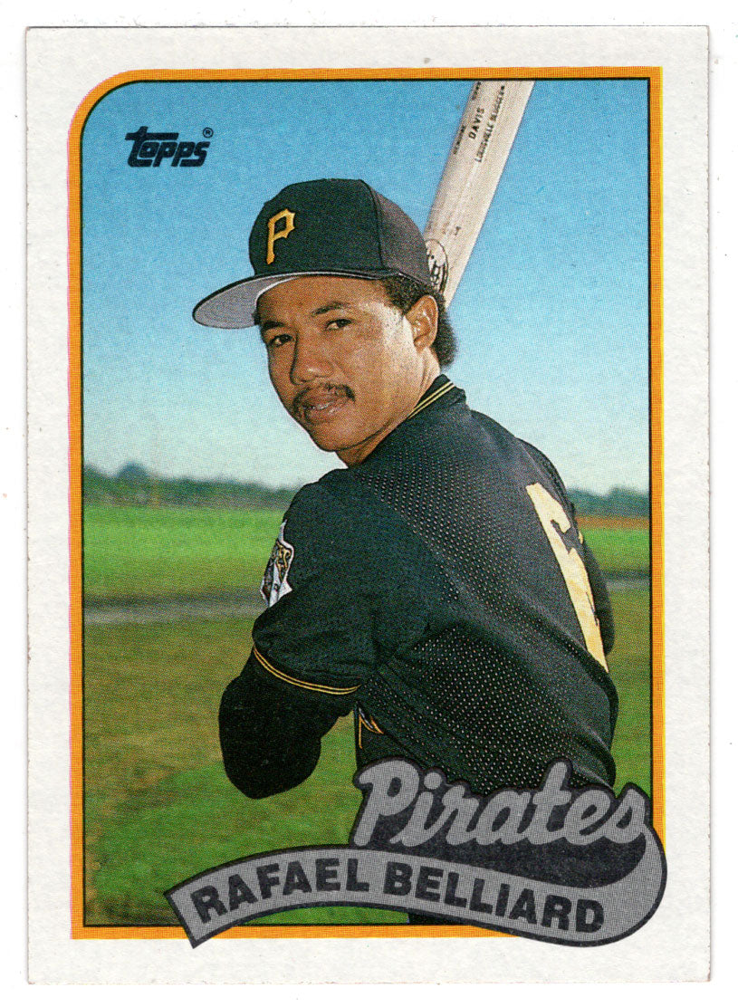 Rafael Belliard - Pittsburgh Pirates (MLB Baseball Card) 1989 Topps # 723 Mint