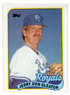 Jerry Don Gleaton - Kansas City Royals (MLB Baseball Card) 1989 Topps # 724 Mint