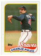 Charlie Puleo - Atlanta Braves (MLB Baseball Card) 1989 Topps # 728 Mint