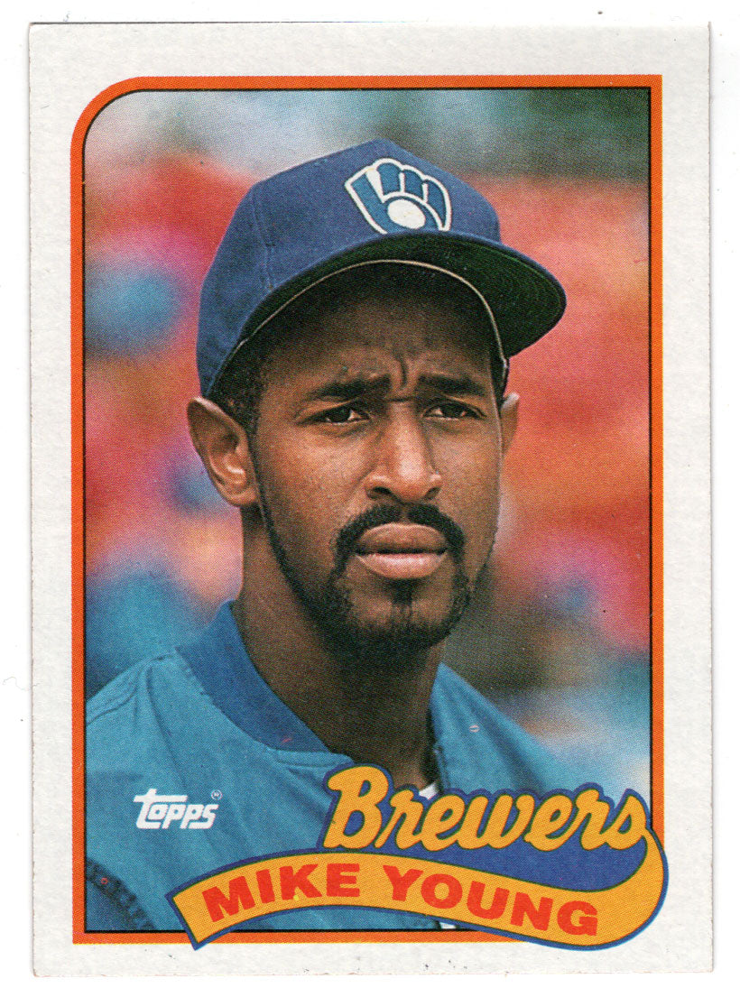 Mike Young - Milwaukee Brewers (MLB Baseball Card) 1989 Topps # 731 Mint