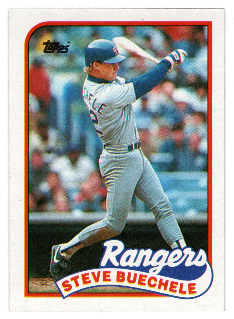 Steve Buechele - Texas Rangers (MLB Baseball Card) 1989 Topps # 732 Mint