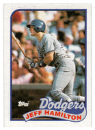 Jeff Hamilton - Los Angeles Dodgers (MLB Baseball Card) 1989 Topps # 736 Mint