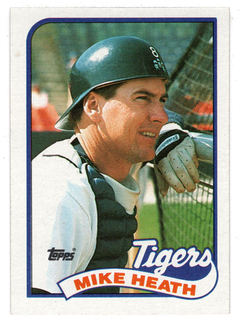 Mike Heath - Detroit Tigers (MLB Baseball Card) 1989 Topps # 743 Mint
