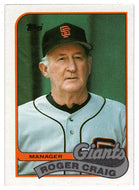 Roger Craig - San Francisco Giants - Manager (MLB Baseball Card) 1989 Topps # 744 Mint