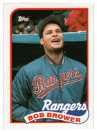 Bob Brower - Texas Rangers (MLB Baseball Card) 1989 Topps # 754 Mint