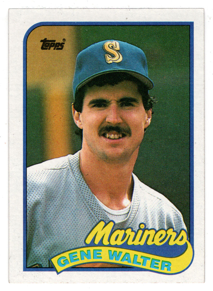 Gene Walter - Seattle Mariners (MLB Baseball Card) 1989 Topps # 758 Mint