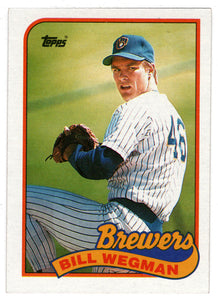 Bill Wegman - Milwaukee Brewers (MLB Baseball Card) 1989 Topps # 768 Mint