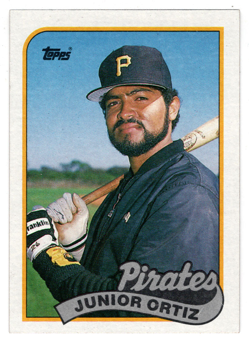 Junior Ortiz - Pittsburgh Pirates (MLB Baseball Card) 1989 Topps # 769 Mint