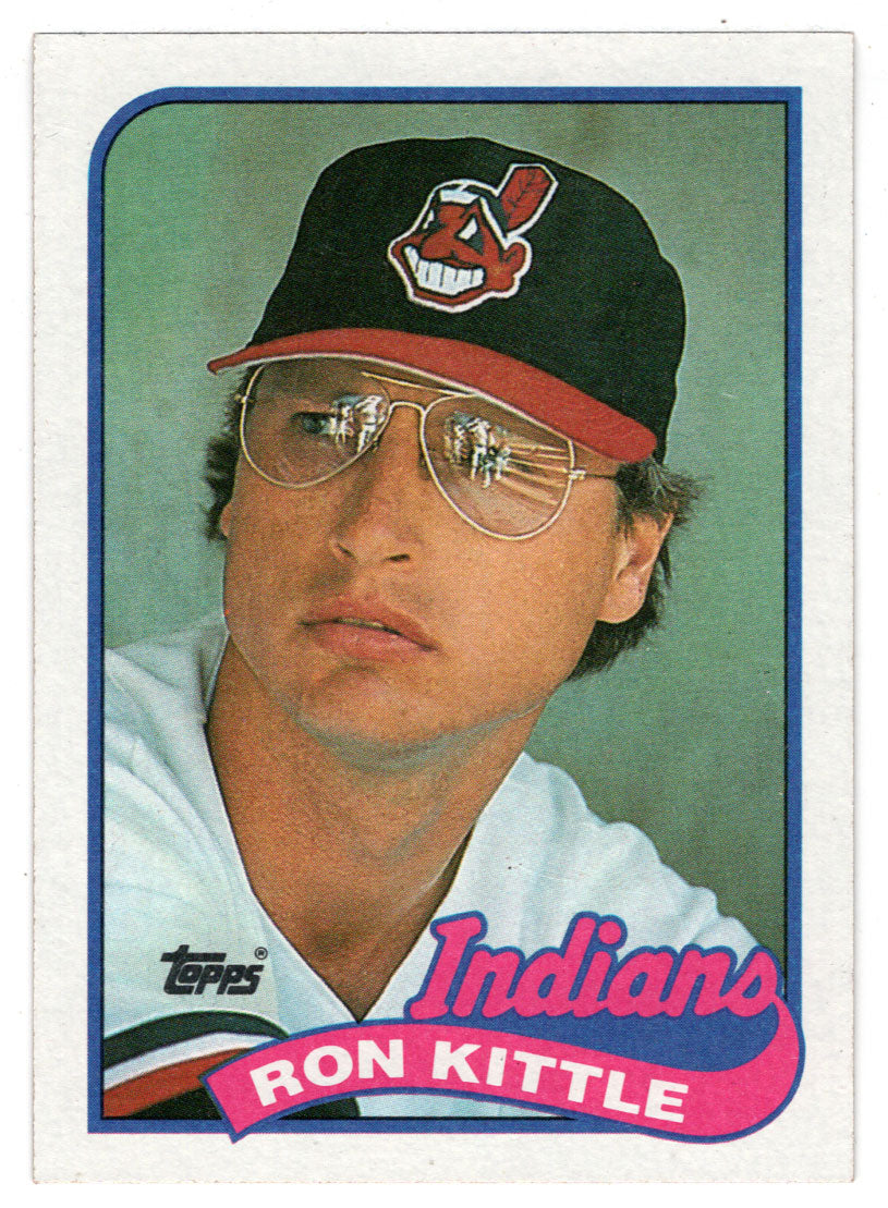 Ron Kittle - Cleveland Indians (MLB Baseball Card) 1989 Topps # 771 Mint