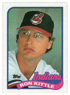 Ron Kittle - Cleveland Indians (MLB Baseball Card) 1989 Topps # 771 Mint