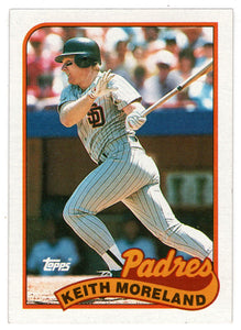Keith Moreland - San Diego Padres (MLB Baseball Card) 1989 Topps # 773 Mint