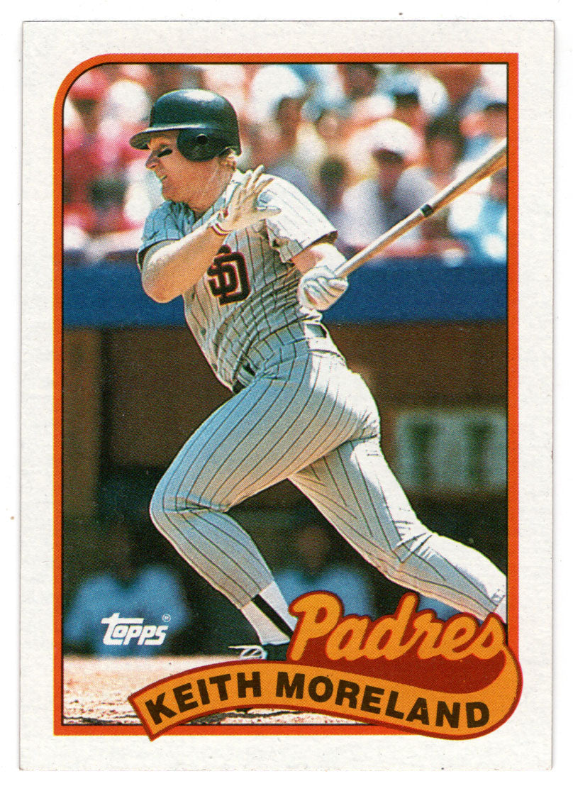 Keith Moreland - San Diego Padres (MLB Baseball Card) 1989 Topps # 773 Mint