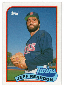 Jeff Reardon - Minnesota Twins (MLB Baseball Card) 1989 Topps # 775 Mint