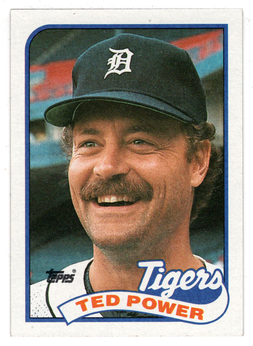 Ted Power - Detroit Tigers (MLB Baseball Card) 1989 Topps # 777 Mint