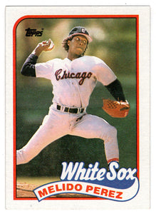 Melido Perez - Chicago White Sox (MLB Baseball Card) 1989 Topps # 786 –  PictureYourDreams