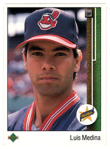 Luis Medina RC - Cleveland Indians (MLB Baseball Card) 1989 Upper Deck # 2 Mint