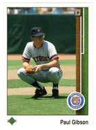 Paul Gibson - Detroit Tigers (MLB Baseball Card) 1989 Upper Deck # 47 Mint