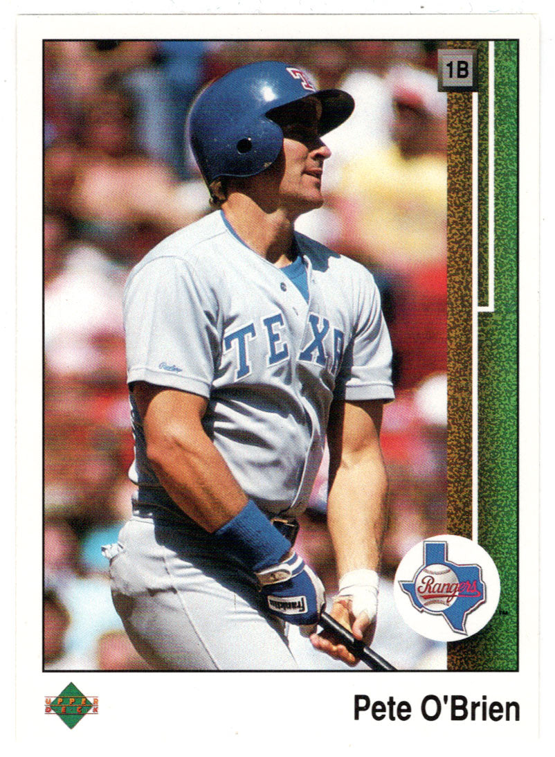 Pete O'Brien - Texas Rangers (MLB Baseball Card) 1989 Upper Deck # 54 Mint