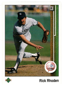 Rick Rhoden - New York Yankees (MLB Baseball Card) 1989 Upper Deck # 56 Mint