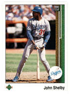 John Shelby - Los Angeles Dodgers (MLB Baseball Card) 1989 Upper Deck # 75 Mint