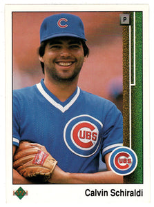 Calvin Schiraldi - Chicago Cubs (MLB Baseball Card) 1989 Upper Deck # 82 Mint