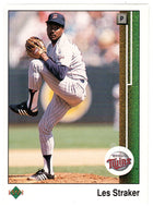 Les Straker - Minnesota Twins (MLB Baseball Card) 1989 Upper Deck # 83 Mint