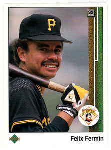 Felix Fermin - Pittsburgh Pirates (MLB Baseball Card) 1989 Upper Deck # 88 Mint