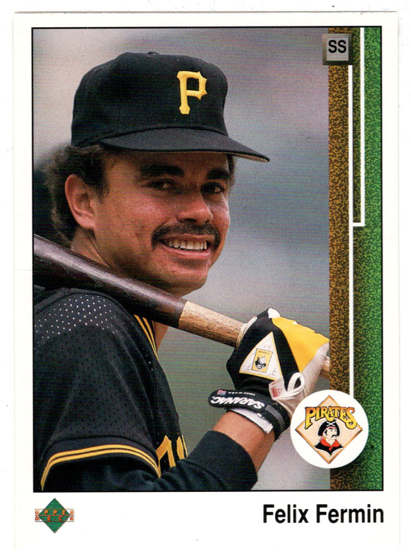 Felix Fermin - Pittsburgh Pirates (MLB Baseball Card) 1989 Upper Deck # 88 Mint