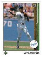 Dave Anderson - Los Angeles Dodgers (MLB Baseball Card) 1989 Upper Deck # 89 Mint