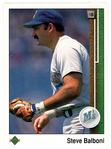 Steve Balboni - Seattle Mariners (MLB Baseball Card) 1989 Upper Deck # 111 Mint