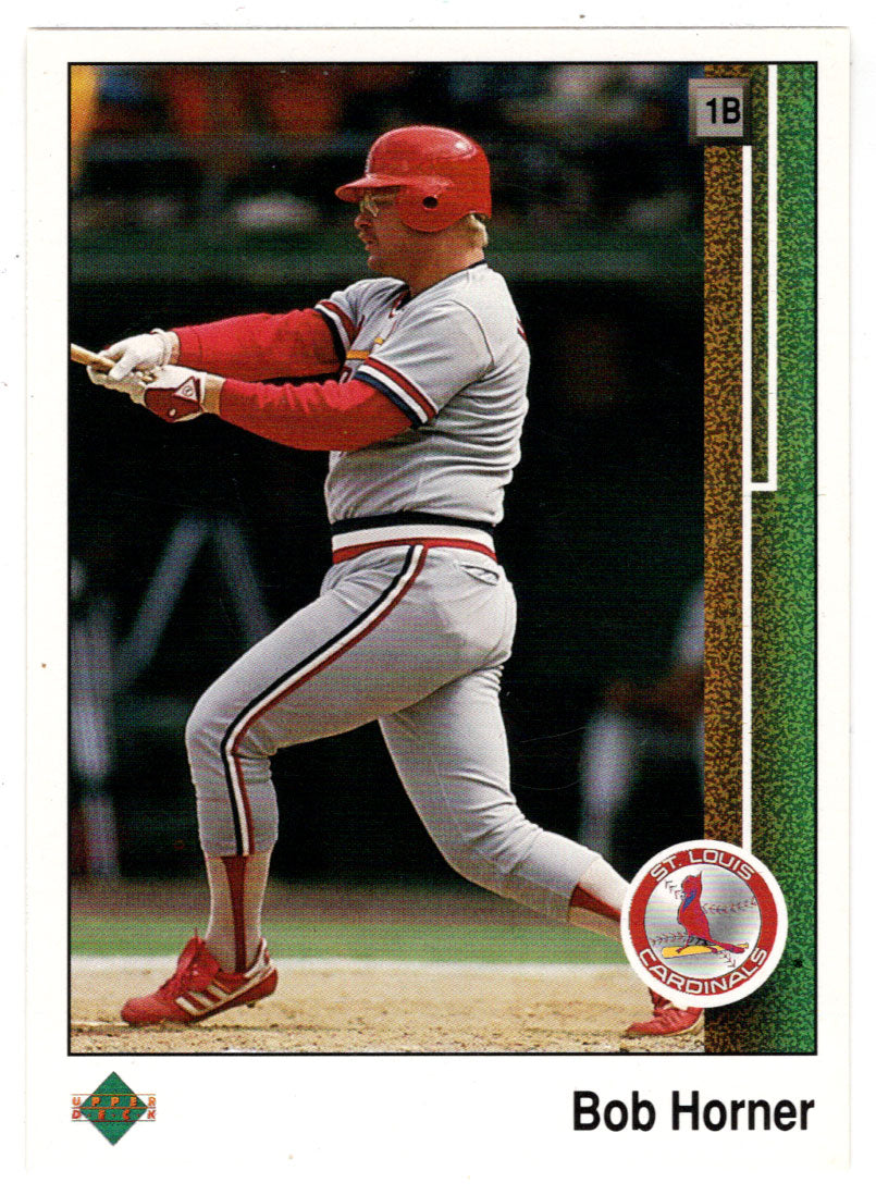 Bob Horner - St. Louis Cardinals (MLB Baseball Card) 1989 Upper Deck # 125 Mint