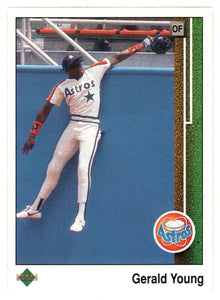 Gerald Young - Houston Astros (MLB Baseball Card) 1989 Upper Deck # 135 Mint