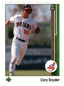 Cory Snyder - Cleveland Indians (MLB Baseball Card) 1989 Upper Deck # 170 Mint