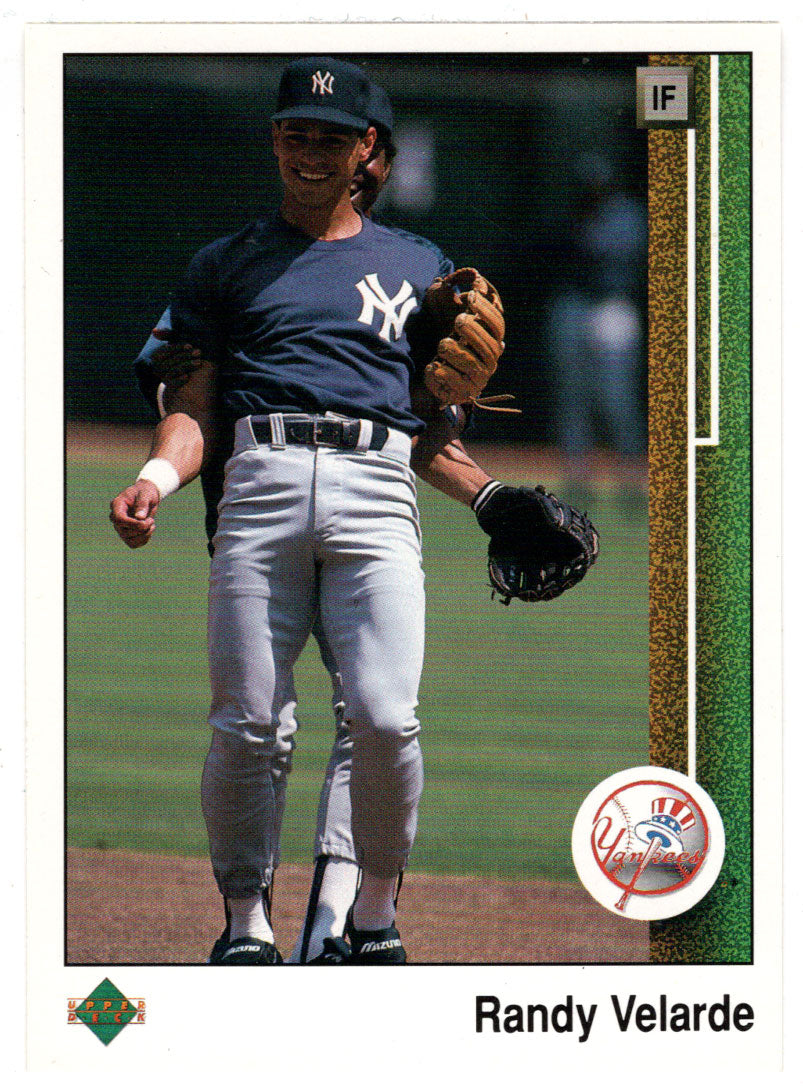 Randy Velarde - New York Yankees (MLB Baseball Card) 1989 Upper Deck # 189 Mint