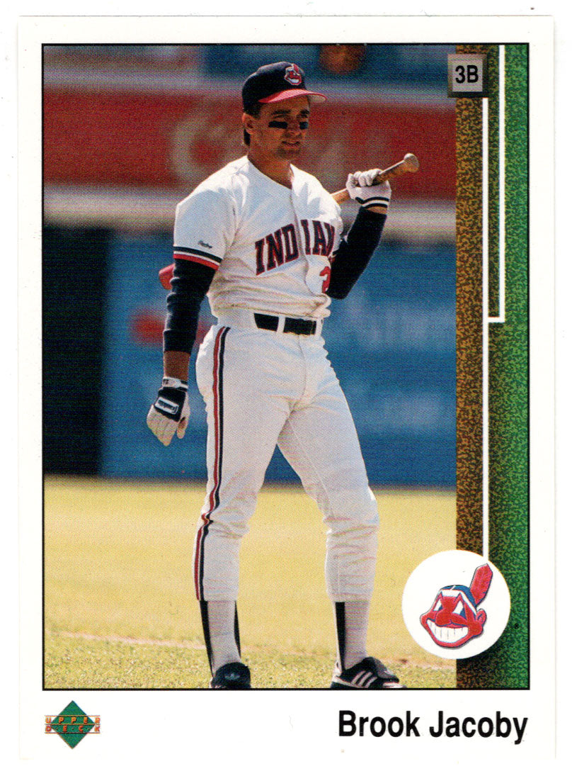 Brook Jacoby - Cleveland Indians (MLB Baseball Card) 1989 Upper Deck # 198 Mint