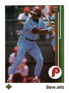 Steve Jeltz - Philadelphia Phillies (MLB Baseball Card) 1989 Upper Deck # 219 Mint