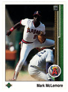 Mark McLemore - California Angels (MLB Baseball Card) 1989 Upper Deck # 245 Mint