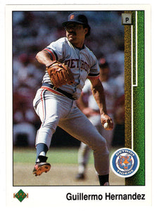 Guillermo Hernande - Detroit Tigers (MLB Baseball Card) 1989 Upper Deck # 279 Mint