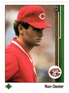 Ron Oester - Cincinnati Reds (MLB Baseball Card) 1989 Upper Deck # 287 Mint