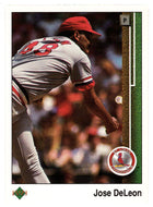 Jose DeLeon - St. Louis Cardinals (MLB Baseball Card) 1989 Upper Deck # 293 Mint