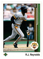 R.J. Reynolds - Pittsburgh Pirates (MLB Baseball Card) 1989 Upper Deck # 315 Mint