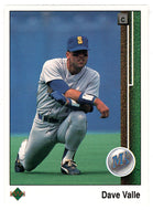 Dave Valle - Seattle Mariners (MLB Baseball Card) 1989 Upper Deck # 320 Mint