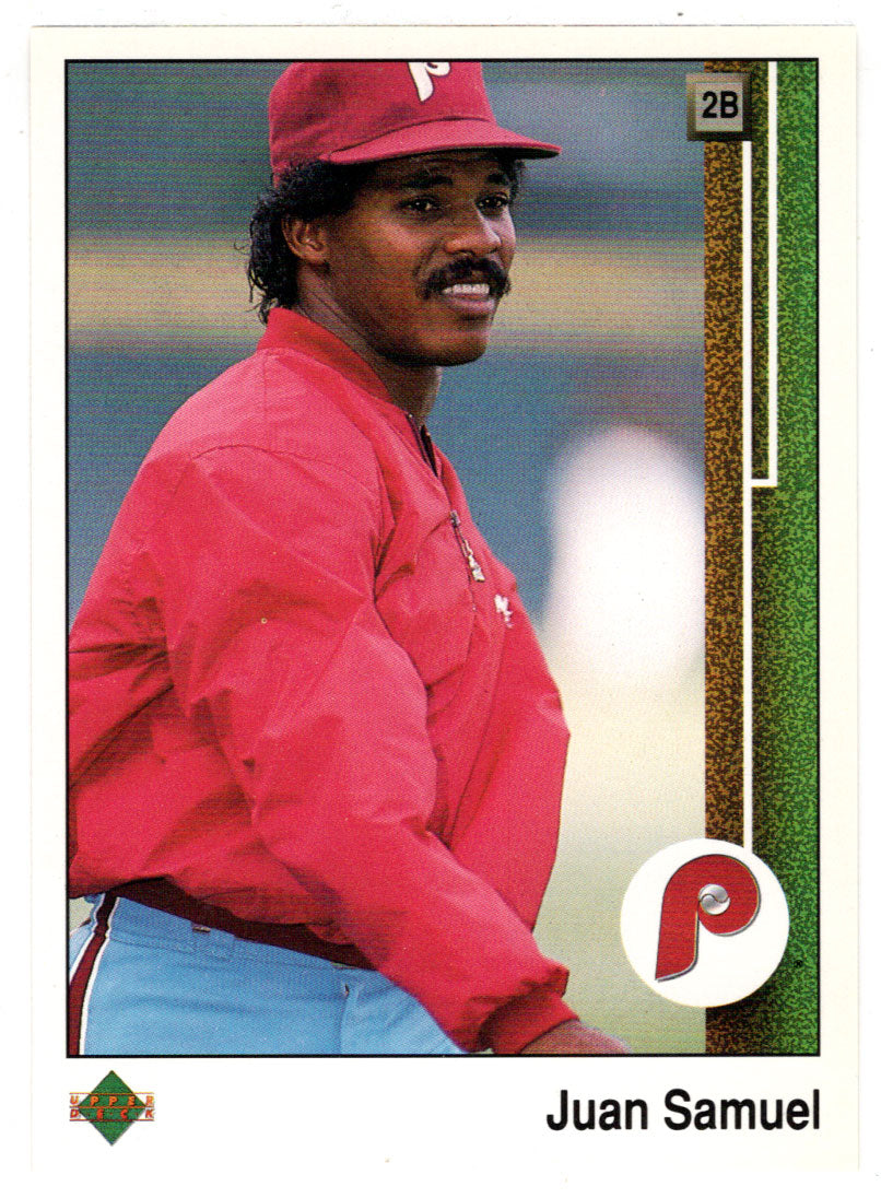 Juan Samuel - Philadelphia Phillies (MLB Baseball Card) 1989 Upper Deck # 336 Mint